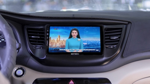 Màn hình DVD Android xe Hyundai Tucson 2015 - 2018 | Gotech GT8 Max